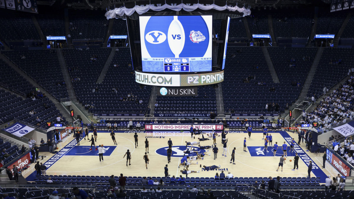 Gonzaga Bulldogs BYU Cougars2